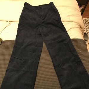 corduroy wide leg pants